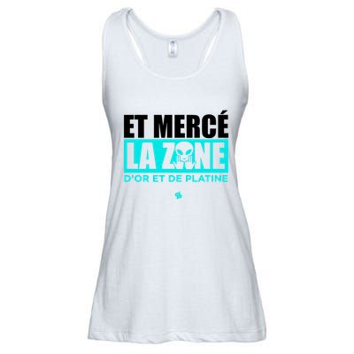 Et Mercé La Zane DOr Et De Platine Ladies Essential Flowy Tank