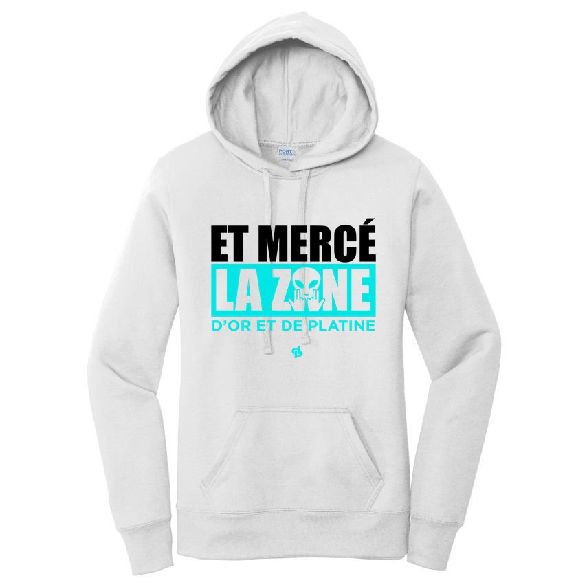 Et Mercé La Zane DOr Et De Platine Women's Pullover Hoodie