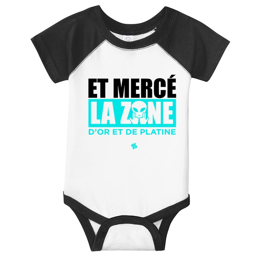 Et Mercé La Zane DOr Et De Platine Infant Baby Jersey Bodysuit