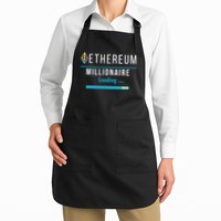 Ethereum Millionaire Loading, Blockchain, ETH Crypto, HODL ETH Apron