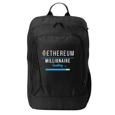 Ethereum Millionaire Loading, Blockchain, ETH Crypto, HODL ETH City Backpack