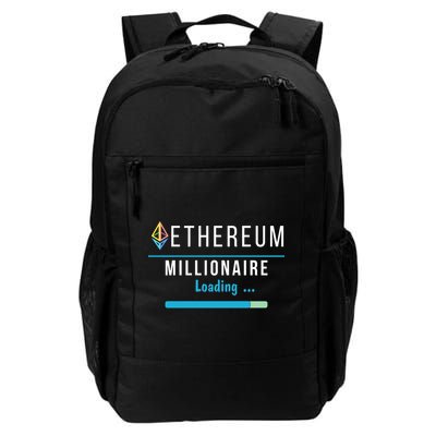 Ethereum Millionaire Loading, Blockchain, ETH Crypto, HODL ETH Backpack