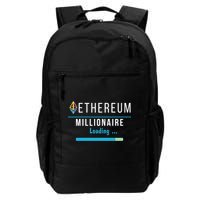 Ethereum Millionaire Loading, Blockchain, ETH Crypto, HODL ETH Backpack