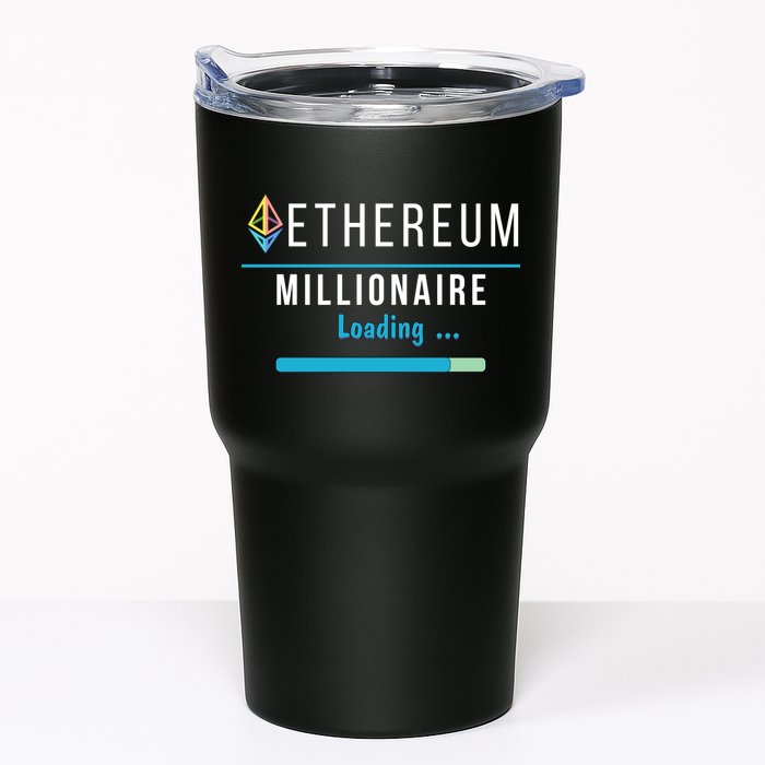 Ethereum Millionaire Loading, Blockchain, ETH Crypto, HODL ETH Tumbler