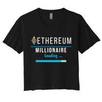 Ethereum Millionaire Loading, Blockchain, ETH Crypto, HODL ETH Crop Top