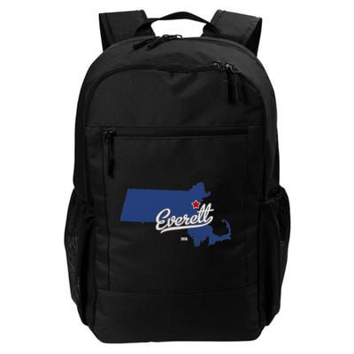 Everett Massachusetts MA Map Backpack