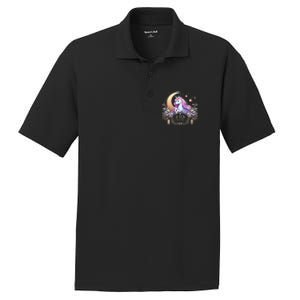 Eid Mubarak Mom Girl Eid Mubarak Unicorn Cute PosiCharge RacerMesh Polo