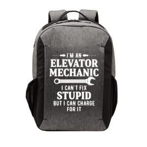 Elevator Mechanic Maintenance Charge Technician Gift Vector Backpack