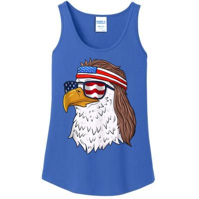 Eagle Mullet Merica 4th Of July American Flag Gift Great Gift Ladies Essential Tank