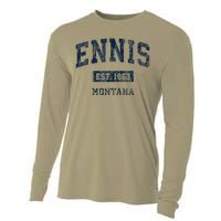 Ennis Montana Mt Vintage Established Cooling Performance Long Sleeve Crew