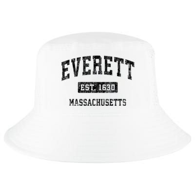 Everett Massachusetts Ma Vintage Established Sports Design Cool Comfort Performance Bucket Hat