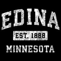 Edina Minnesota Mn Vintage Established Sports Design Gift Doggie Tank