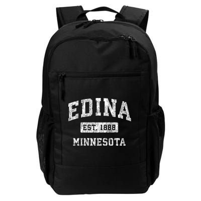 Edina Minnesota Mn Vintage Established Sports Design Gift Backpack