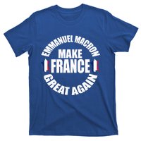 Emuel Macron Make France Great Again French Flag Cute Gift T-Shirt