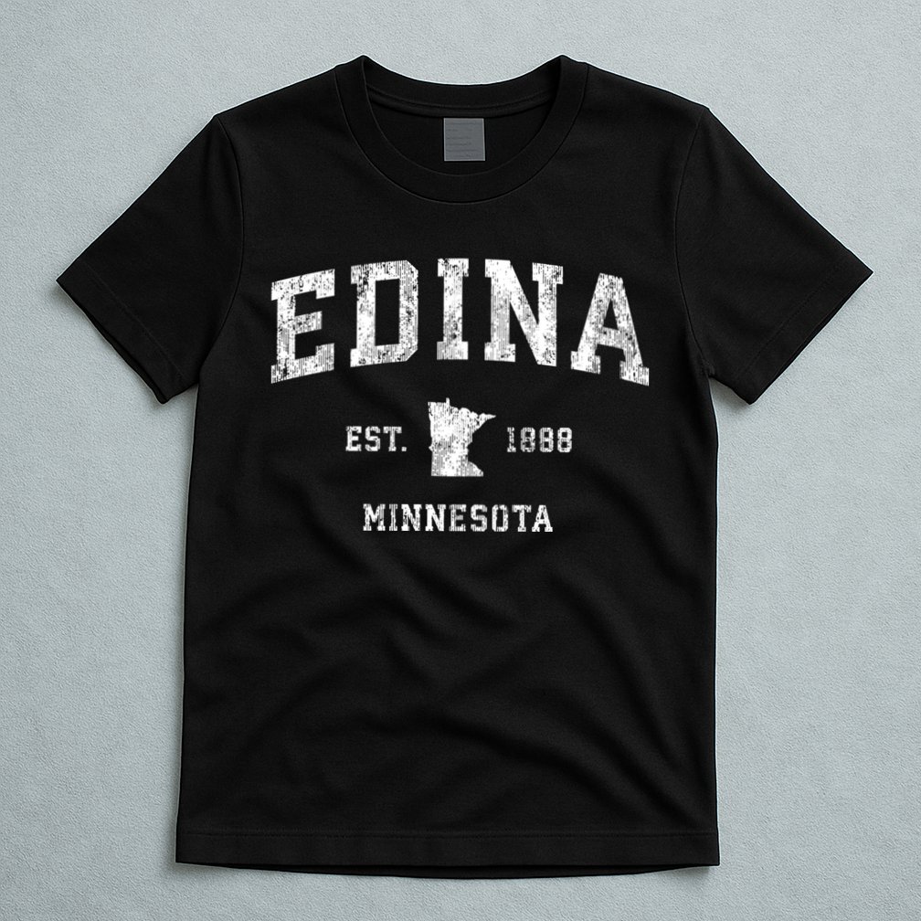 Edina Minnesota Mn Vintage Athletic Sports T-Shirt