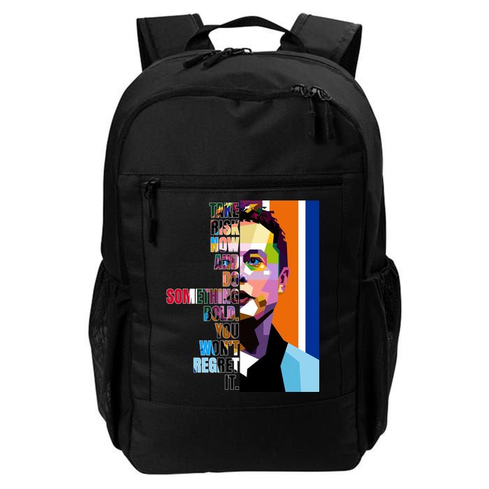 Elon Musk Motivation Quote Backpack