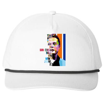 Elon Musk Motivation Quote Snapback Five-Panel Rope Hat