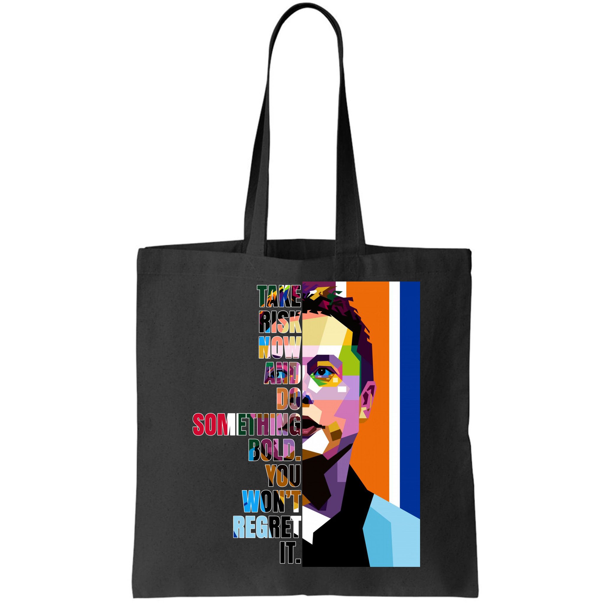 Elon Musk Motivation Quote Bag