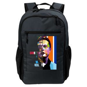 Elon Musk Motivation Quote Daily Commute Backpack