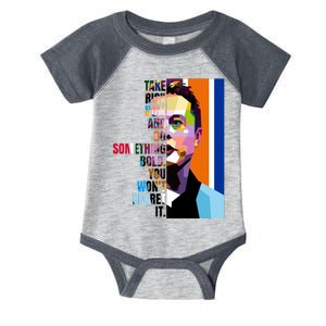 Elon Musk Motivation Quote Infant Baby Jersey Bodysuit