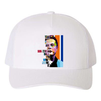 Elon Musk Motivation Quote Yupoong Adult 5-Panel Trucker Hat