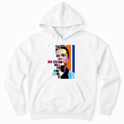 Elon Musk Motivation Quote Hoodie