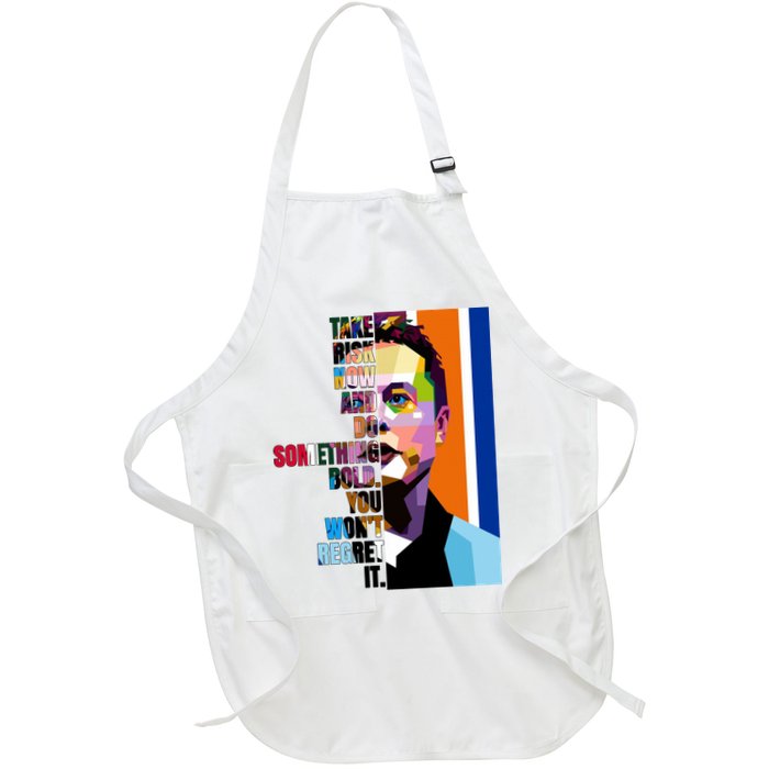 Elon Musk Motivation Quote Apron