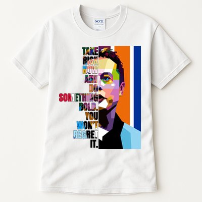 Elon Musk Motivation Quote Tall T-Shirt