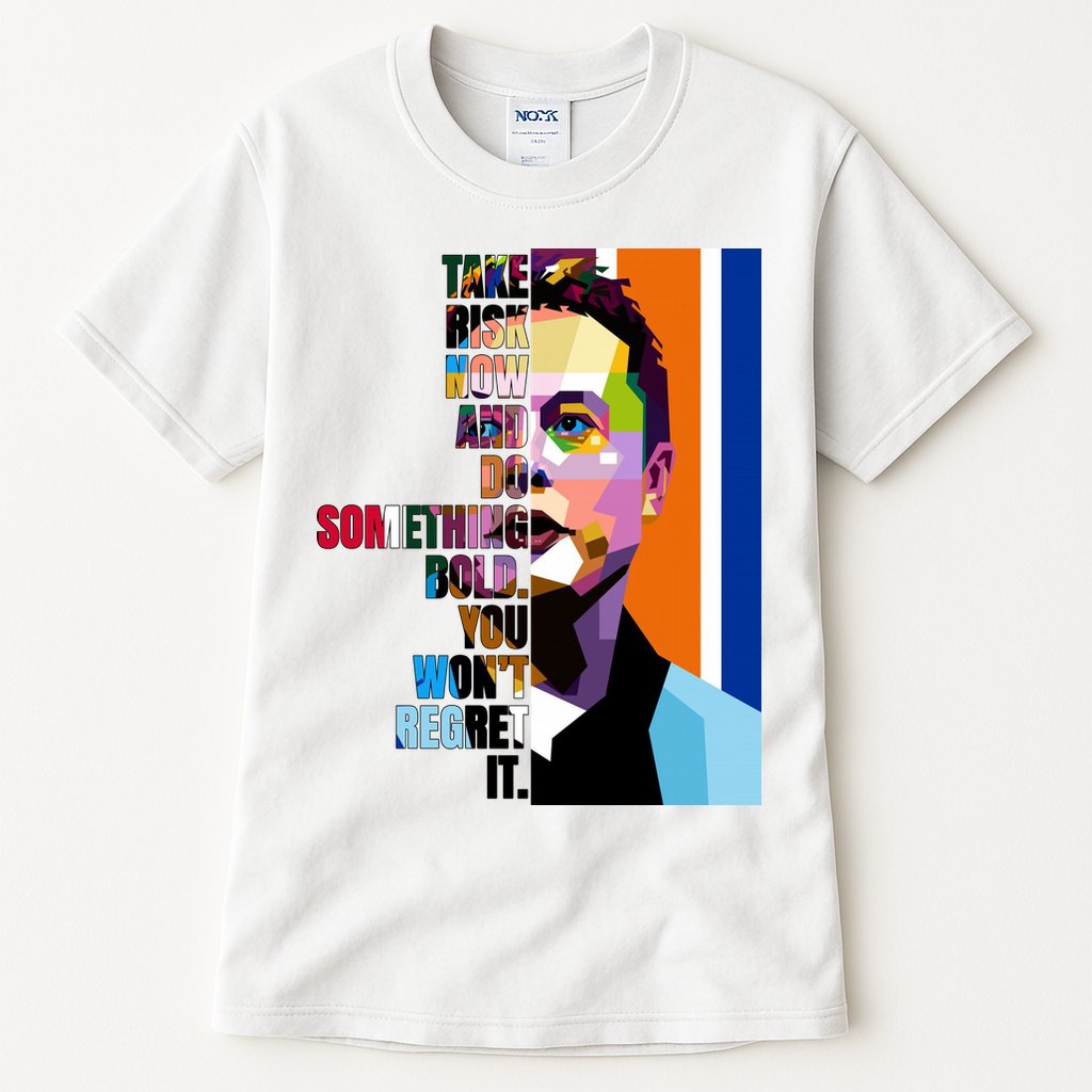 Elon Musk Motivation Quote Tall T-Shirt
