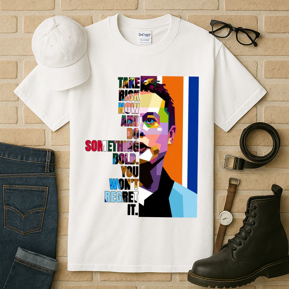 Elon Musk Motivation Quote Tall T-Shirt