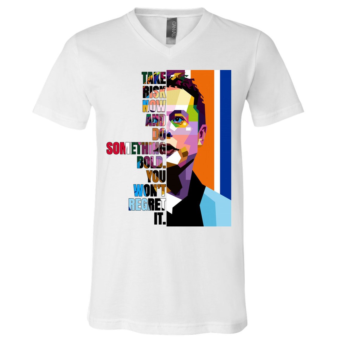 Elon Musk Motivation Quote V-Neck T-Shirt