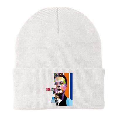 Elon Musk Motivation Quote Knit Cap Winter Beanie