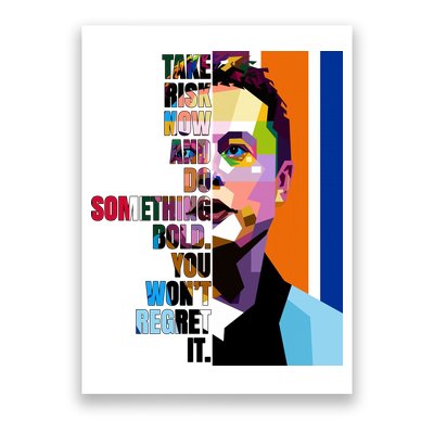 Elon Musk Motivation Quote Poster