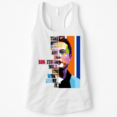 Elon Musk Motivation Quote Womens Tank Top