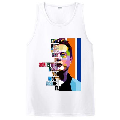 Elon Musk Motivation Quote PosiCharge Competitor Tank