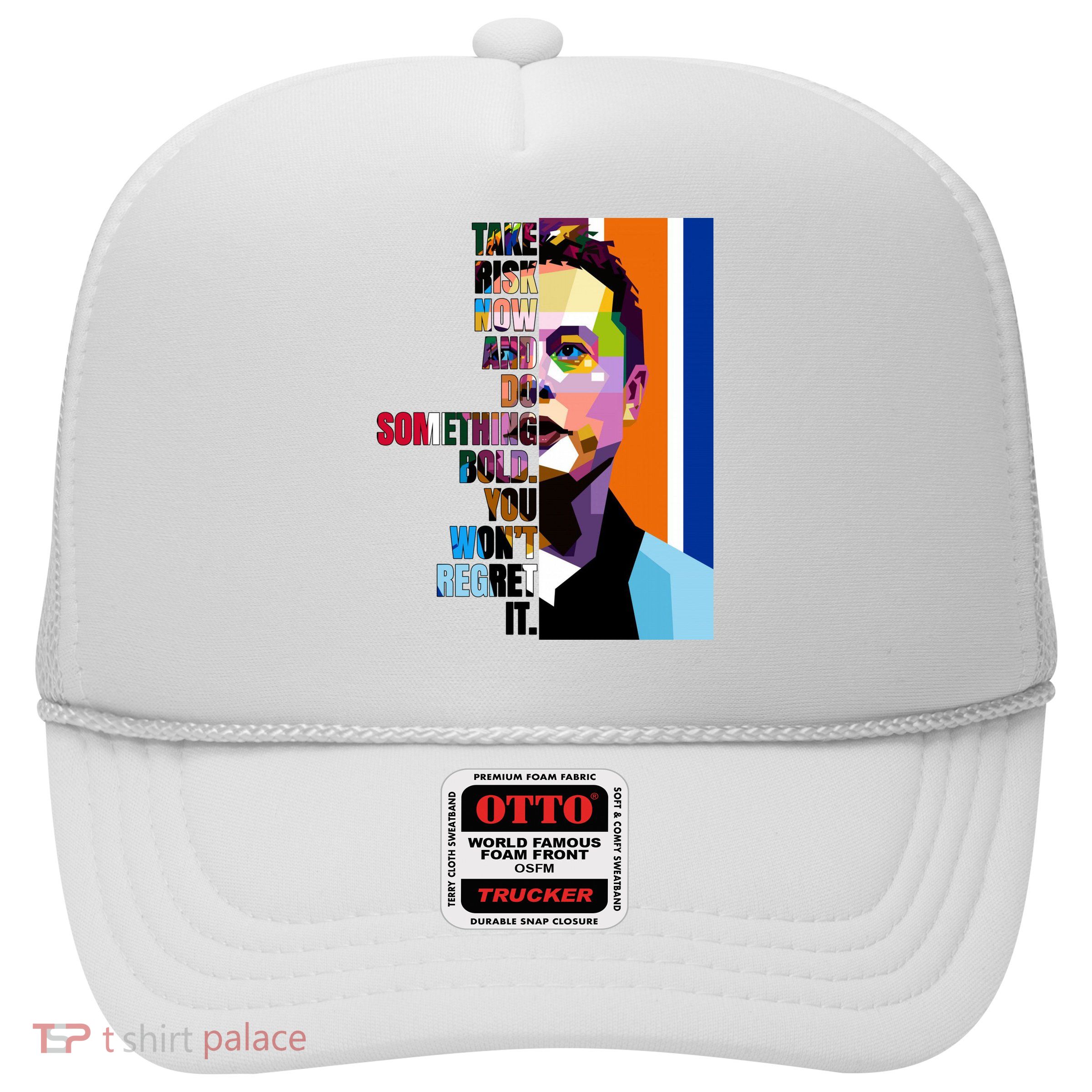 Elon Musk Motivation Quote Trucker Hat
