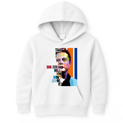 Elon Musk Motivation Quote Kids Hoodie