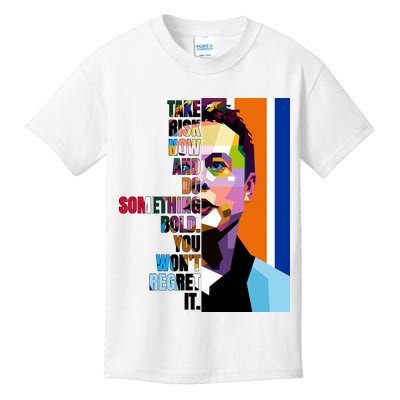 Elon Musk Motivation Quote Kids T-Shirt