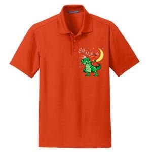 Eid Mubarak Muslim Clothing Eid Al Fitr Boy Dry Zone Grid Polo