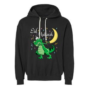 Eid Mubarak Muslim Clothing Eid Al Fitr Boy Garment-Dyed Fleece Hoodie