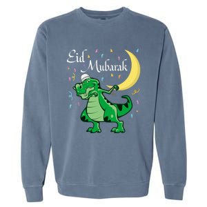 Eid Mubarak Muslim Clothing Eid Al Fitr Boy Garment-Dyed Sweatshirt