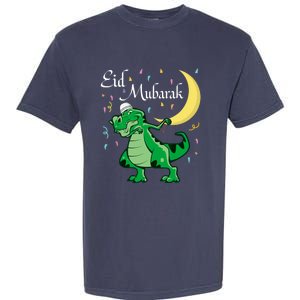 Eid Mubarak Muslim Clothing Eid Al Fitr Boy Garment-Dyed Heavyweight T-Shirt