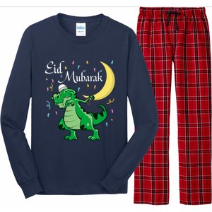 Eid Mubarak Muslim Clothing Eid Al Fitr Boy Long Sleeve Pajama Set