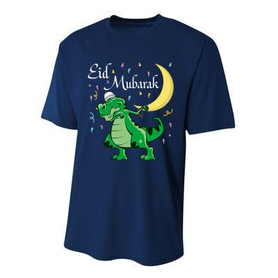 Eid Mubarak Muslim Clothing Eid Al Fitr Boy Performance Sprint T-Shirt