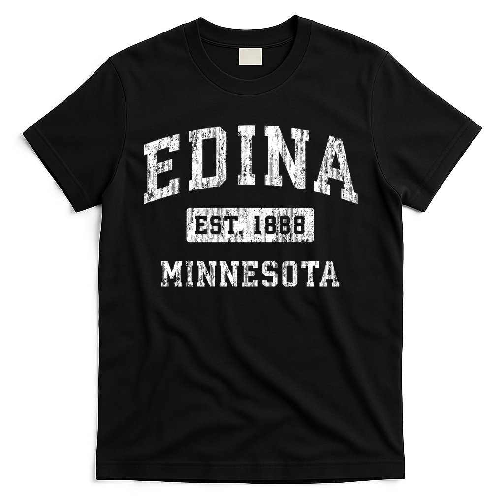 Edina Minnesota Mn Vintage Established Sports T-Shirt