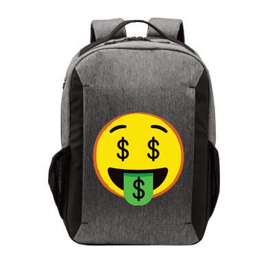 Emoticon Money Mouth Face With Dollar Sign Eyes Rich Vector Backpack