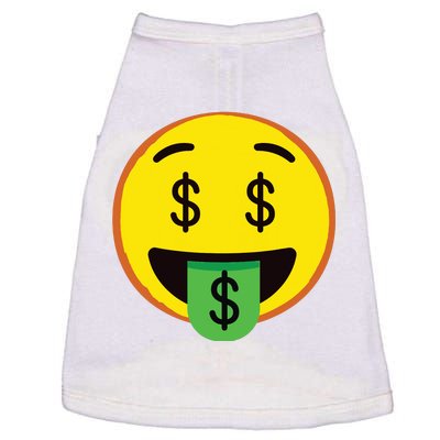 Emoticon Money Mouth Face With Dollar Sign Eyes Rich Doggie Tank