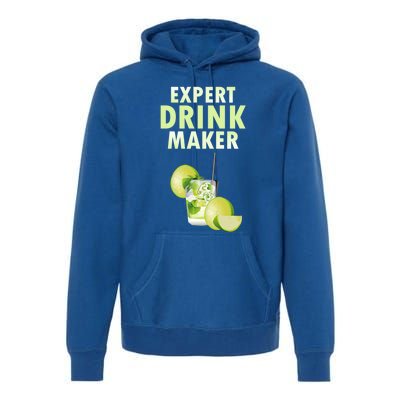 Expert Maker Nightclub Bartender Resort Mixed Gift Premium Hoodie