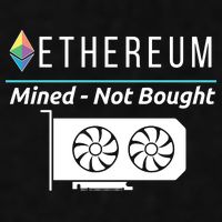 Ethereum Mined Not Bought GPU Mining Rigs ETH Crypto Miner Ladies PosiCharge Tri-Blend Wicking Tank
