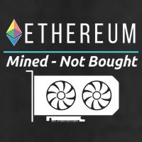 Ethereum Mined Not Bought GPU Mining Rigs ETH Crypto Miner 7 Panel Mesh Trucker Snapback Hat